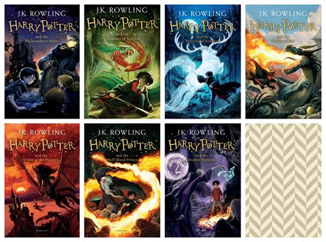 Many Covers Monday All The Harry Potter Series