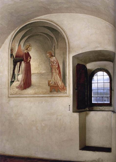 Aubreylstallard Annunciation By Fra Angelico In Savonarolas Cell