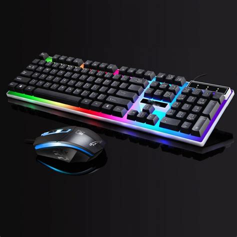 Check spelling or type a new query. Gaming Keyboard + Mouse Backlit PC Mechanical Feeling ...