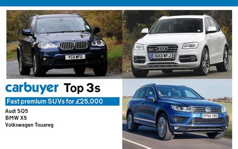 Find out how it feels to drive bmw x5 hybrid. Top 3 used performance SUVs for £25,000 - Audi SQ5, BMW X5 & VW Touareg | Carbuyer