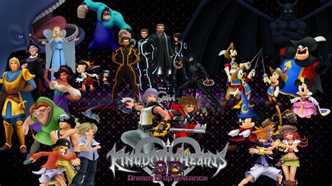 Kingdom Hearts Dream Drop Distance Dream Worlds By The Dark Mamba 995