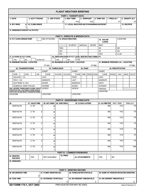 Dd Form 175 1 Fill Online Printable Fillable Blank Pdffiller