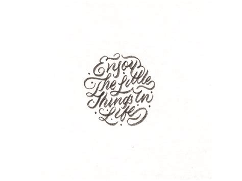 😋 Enjoy The Little Things In Life 😋 By Jamar Cave On Dribbble