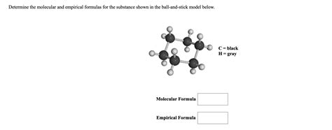 Learn about molecular polarity and how polarity gives rise to intermolecular forces. Solved: Determine The Molecular And Empirical Formulas For ...