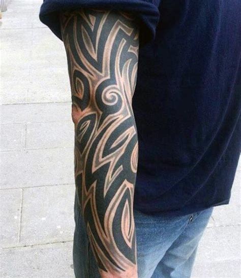 Tribal Tattoos For Men Arms Sleeve