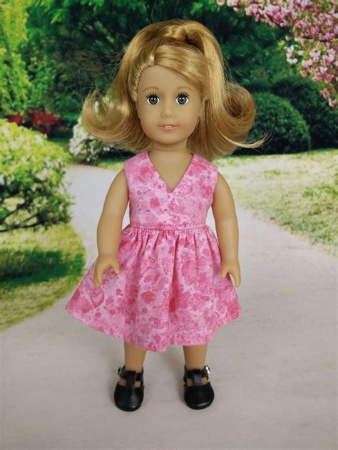 wrap dress for american girl mini dolls 03 american doll clothes doll clothes american girl