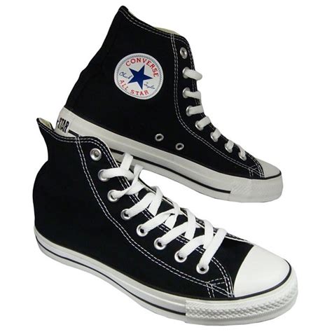 Converse Star Hi Top All Star Chuck Taylor Trainer In Black Intoto7