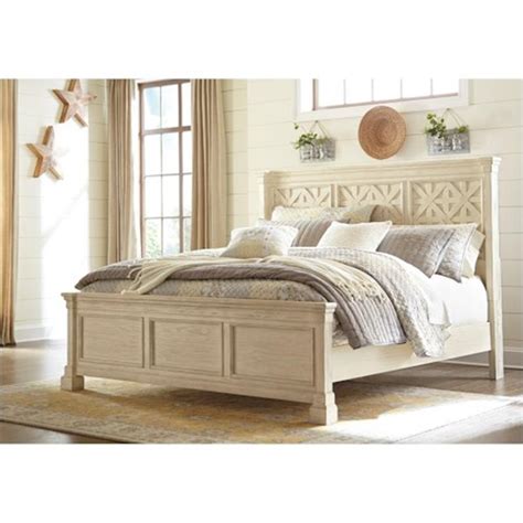 Signature design by ashley bolanburg dresser, antique white. B647-54 Ashley Furniture Bolanburg Bedroom Queen Panel ...
