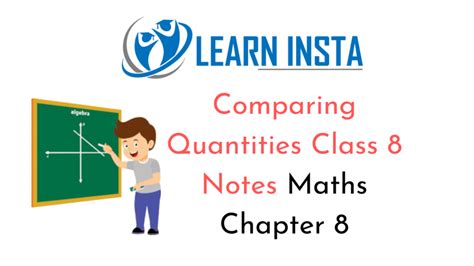 Comparing Quantities Class 8 Notes Maths Chapter 8
