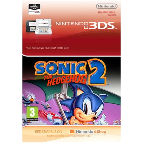Sonic The Hedgehog 2 Vc Nintendo 3ds Nintendo Eshop