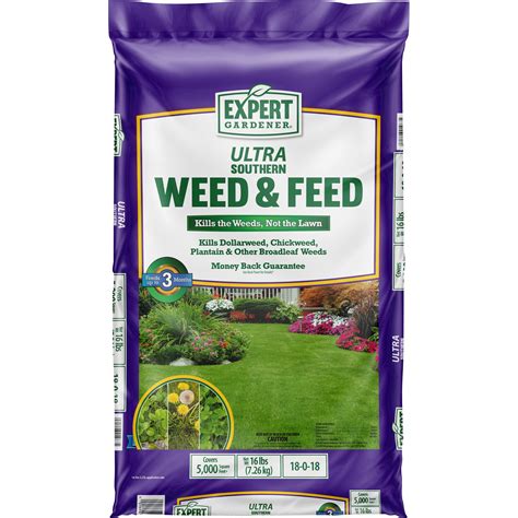 Expert Gardener Ultra Southern Lawn Food And Weed Control 18 0 18