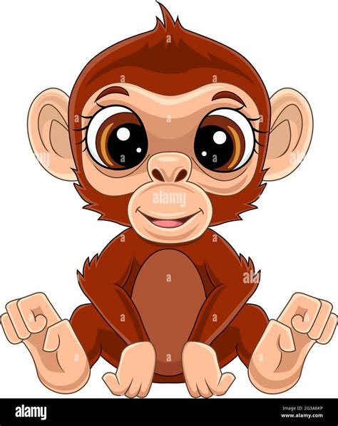 Baby Monkey Clip Art