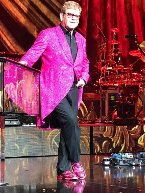 Elton John Quotes Elton John Costume Pink Music Disco Funk Captain Fantastic Liberace Pop