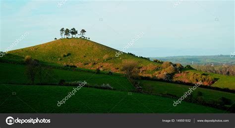Iconic Colmers Hill Near Village Of Symondsbury Stock Photo By