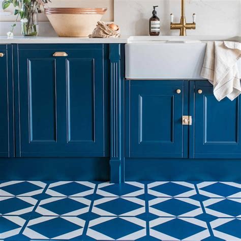 Blue And White Kitchen Floor Tiles Flooring Guide By Cinvex
