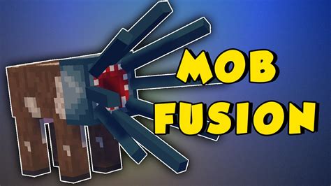 Minecraft Mods Mob Fusion Mod Showcase Fuse Mobs Together Youtube
