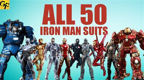 Iron man's armor is a fictional powered exoskeleton appearing in american comic books published by marvel comics and is worn by comic book superhero tony stark when he assumes the identity of. All 50 IRON MAN Suits - News Article Finder