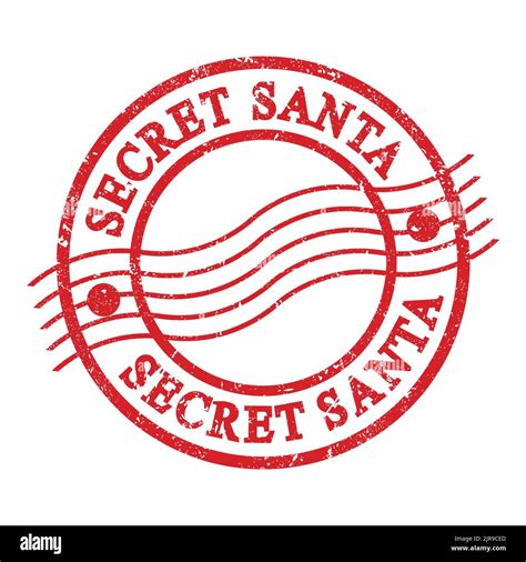 Secret Santa Stamp Hi Res Stock Photography And Images Alamy