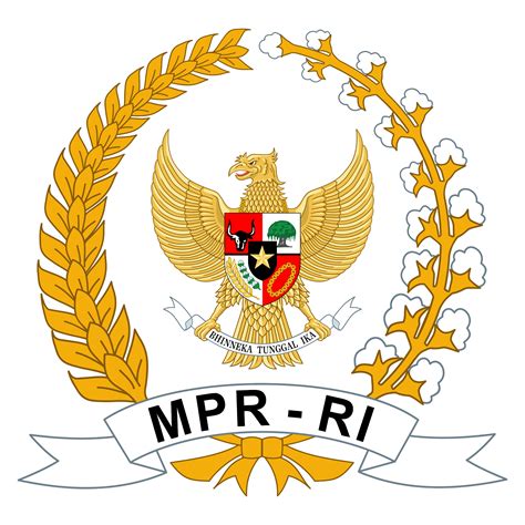 Majelis Permusyawaratan Rakyat Republik Indonesia Mpr Ri Logo Vector