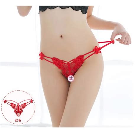 Cheap Design Butterfly Sexy Women Lace Panties Thong 6 Colors Buy