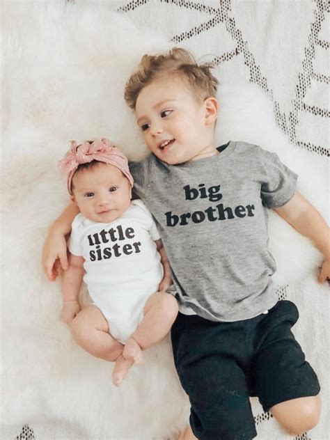 Big Brother Little Sister Outfit Big Brother Little Sister Set Big