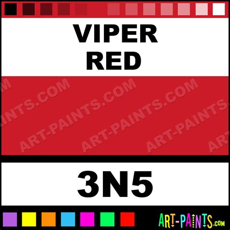Viper Red Millenium Tattoo Ink Paints 3n5 Viper Red Paint Viper