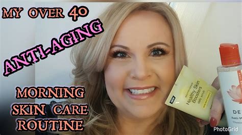 Over 40 Anti Aging Morning Skincare Routine Mature Skincare Youtube