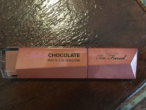 Too Faced Melted Chocolate Melting Chocolate Liquid Eyeshadow Matte