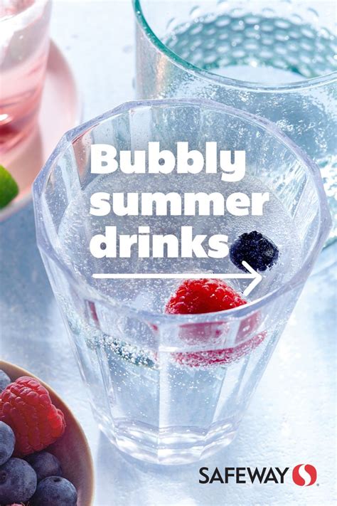 Bubbly Drinks From Safeway Summer Drinks Smoothie Drinks Yummy Drinks