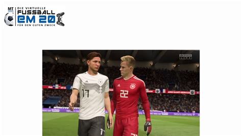Frankreich, portugal und deutschland kämpfen heute um den gruppensieg. Virtuelle Fußball-EM, Gruppe F: Frankreich - Deutschland - YouTube