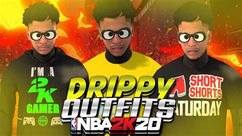 Nba 2k 20 Best Drippy Outfitsbest Comp Outfits Youtube