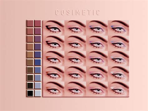 Подводка Eyeliner N17 Симс 4