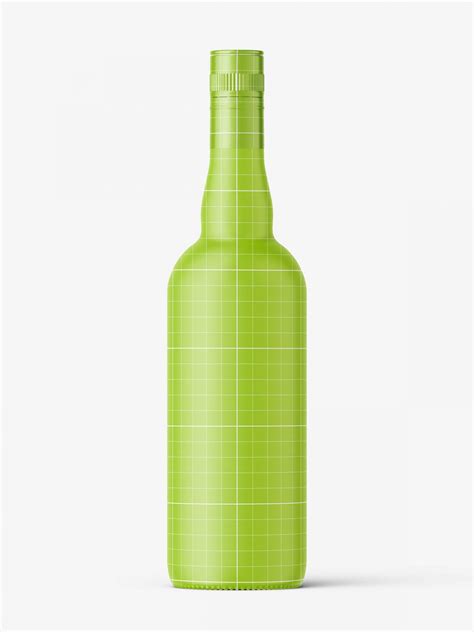 Download Rose wine bottle mockup - Smarty Mockups