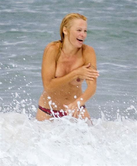 Pamela Anderson Topless In France Porn Celebrity Naked