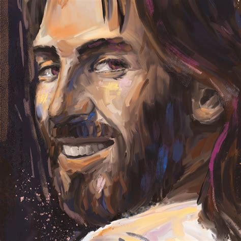 Modern Jesus Paintings Behance