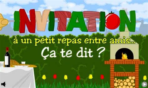 Texte invitation repas entre collegues exemple texte. Carte Invitation - Repas entre amis - CyberCartes.com