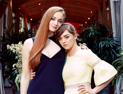 Sophie Turner And Maisie Williams Have Grown Up On ‘game Of Thrones