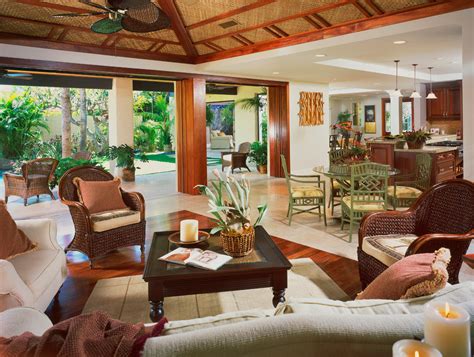 Kahala Home Tropical Living Room Hawaii By Whitespace