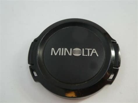 Genuine Minolta Dynax Lf 1049 49mm Lens Cap Fits Lens With 49mm Filter