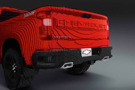 Chevrolet Debuts Full Size Silverado Trail Boss Built Entirely Of Lego