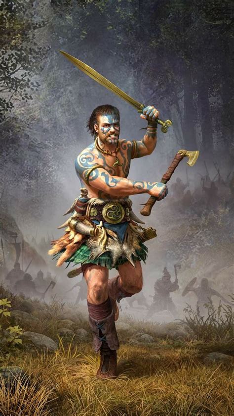 Pin By Lyah Wulfden On Conto Celtic Warriors Fantasy Warrior