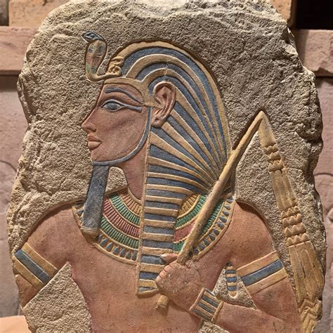 Tutankhamun Egyptian Sculpture Art King Tut Tutankhamen Relief