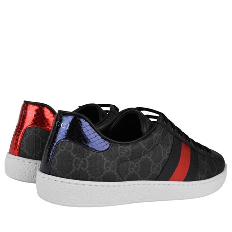 Gucci Ace Gg Print Trainers Men Low Trainers Flannels