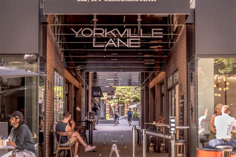 Discover Yorkville Lane Bloor