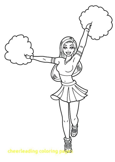 Desenho De Cheerleader Bonita Para Colorir Tudodesenhos Images And