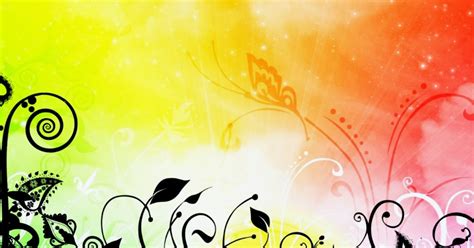 Rainbow Flowers PPT Backgrounds PPT Backgrounds Templates