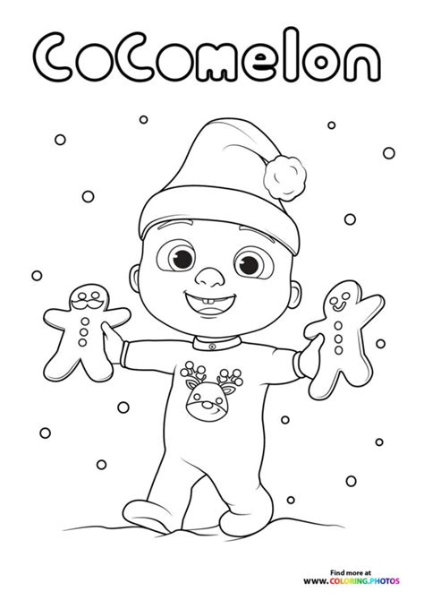 Cocomelon Coloring Pages Valentines Day Bornmodernbaby