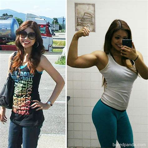 Lista Foto Fitness Mujeres Fotos Antes Y Despues Mirada Tensa