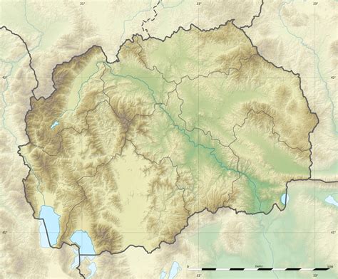 Large Relief Map Of Macedonia Macedonia Europe Mapsland Maps Of