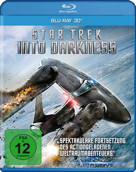 Star Trek Into Darkness D Blu Ray Amazon De Pine Chris Quinto Zachary Saldana Zoe